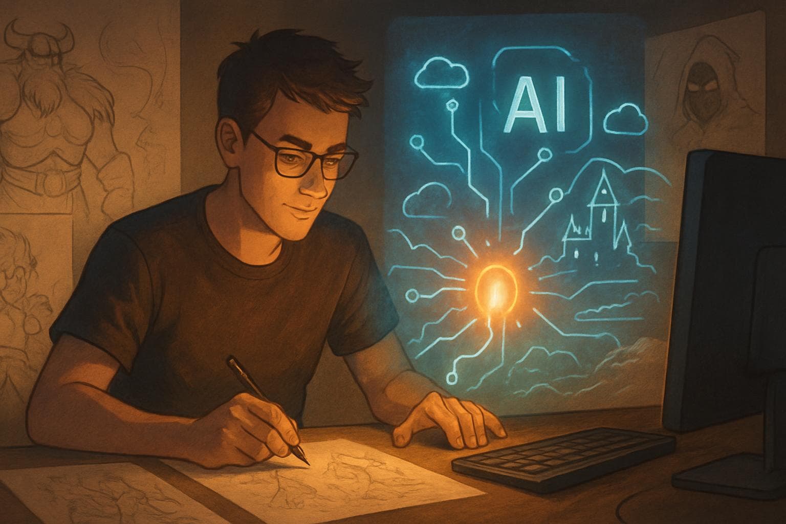 La IA se convertirá en trabajo pero tú eres el único que puede aportar ideas creativas